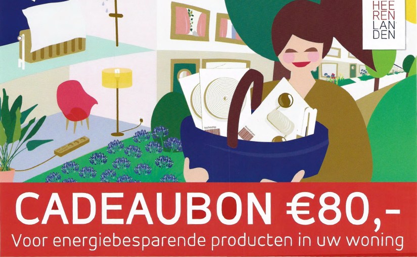 Cadeaubon energiebesparing